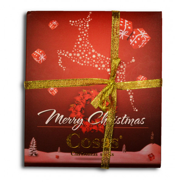 4 Paar Weihnachtssocken mit Geschenkbox Kinder Damen 35-38 39-42